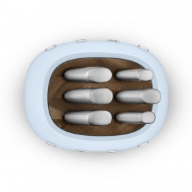 Set di Coltelli da Cucina con Supporto Smeg KBSF02PB