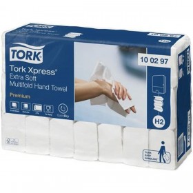 Carta assorbente per le mani Tork Pack Bianco (21 Unità)