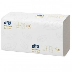 Carta assorbente per le mani Tork Pack Bianco (21 Unità)