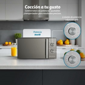 Friggitrice ad Aria Grunkel Nero 800 W 20 L
