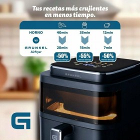 Friggitrice ad Aria Grunkel Nero 1400 W 6 L