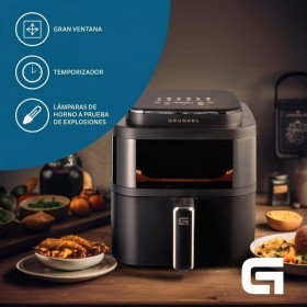 Friggitrice ad Aria Grunkel Nero 1400 W 6 L