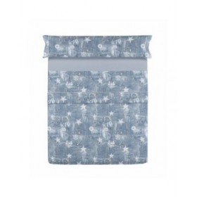 Set di Lenzuola Lois TEJANO Azzurro Osimano