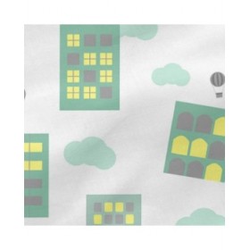 Federa HappyFriday Happynois Air balloon Multicolore 50 x 75 cm