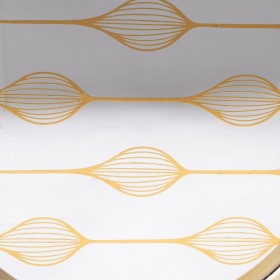 Vassoio per aperitivi Dorato PVC Cristallo 42 x 42 x 4,2 cm (2 Unità)
