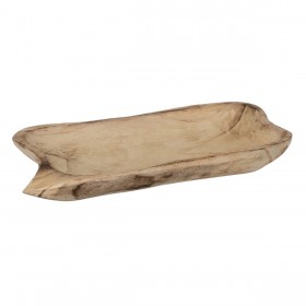 Vassoio Naturale Legno 46 x 24 x 5 cm