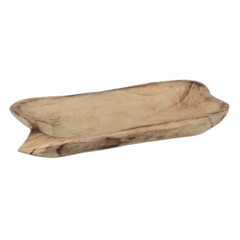 Vassoio Naturale Legno 46 x 24 x 5 cm