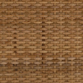 Vassoio per aperitivi Naturale Rattan 47,5 x 30 x 4 cm (2 Unità)