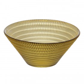 Insalatiera Giallo Cristallo 14 x 14 x 6 cm