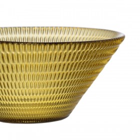 Insalatiera Giallo Cristallo 14 x 14 x 6 cm
