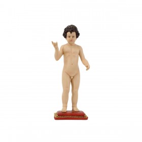 Statua Decorativa Romimex Naturale Resina Bimbo 15 x 40 x 12 cm