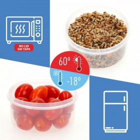 Set di Contenitori da Cucina Ermetici Impilabili Max Home 23 x 11 x 23 cm 6 Unità