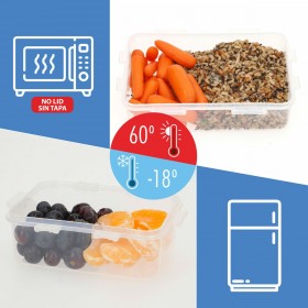 Set di Contenitori da Cucina Ermetici Impilabili Max Home 29 x 12 x 20 cm 6 Unità