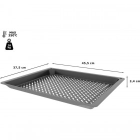 Stampo da Forno BOSCH HEZ629070 Antracite Metallo (4,5 cm) (37,4 cm)