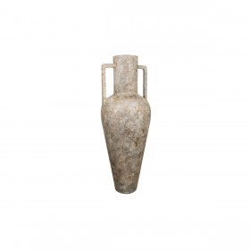 Vaso da pavimento Alexandra House Living Beige Ceramica 60 x 165 x 60 cm Con manici