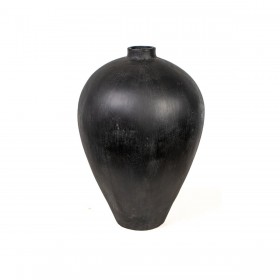 Vaso da pavimento Alexandra House Living Nero Ceramica 40 x 65 x 40 cm