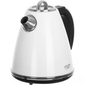 Bollitore Adler AD 1341 Bianco Acciaio inossidabile 2200 W 1,5 L