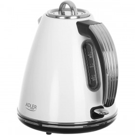 Bollitore Adler AD 1341 Bianco Acciaio inossidabile 2200 W 1,5 L