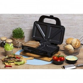 Piastra Grill Elettrica Adler AD 3043 Nero Multicolore 1300 W