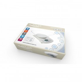 bilancia da cucina Adler AD 3137 Argentato 5 kg