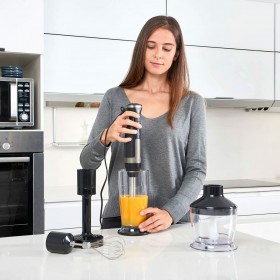 Frullatore ad Immersione Black & Decker ES9160080B Nero 1500 W