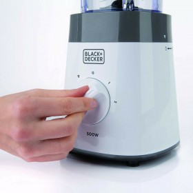 Frullatore Black & Decker BXJB500E Bianco Trasparente 500 W 1,5 L