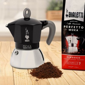 Caffettiera Italiana Bialetti 0006936 Nero Acciaio inossidabile Alluminio 300 ml 6 Tazze