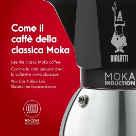 Caffettiera Italiana Bialetti 0006936 Nero Acciaio inossidabile Alluminio 300 ml 6 Tazze