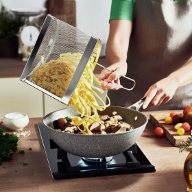Padella Wok Ballarini 75002-815-0 Antracite Acciaio inossidabile Alluminio Ø 30 cm (1 Unità)