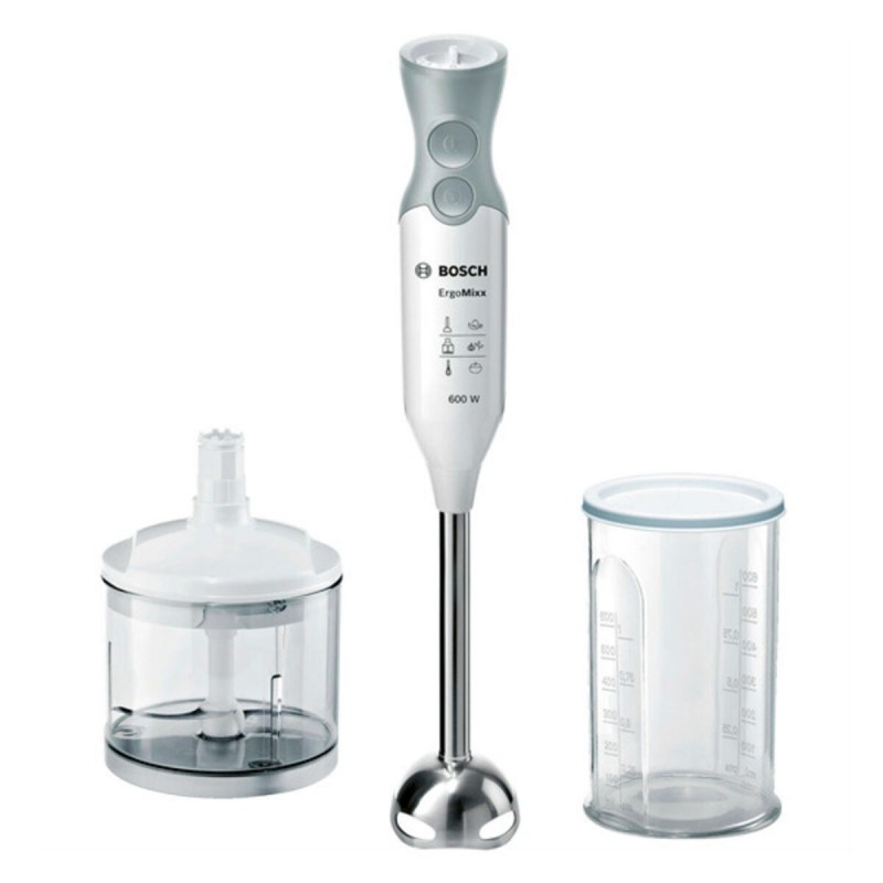 Frullatore ad Immersione BOSCH ErgoMixx MSM66120 600W Bianco Grigio 600 W