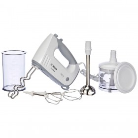 Frullatore ad Immersione BOSCH MFQ36480 Bianco Grigio 450 W