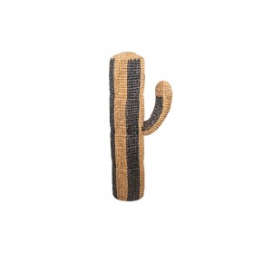 Scultura Romimex Nero Naturale Fibra naturale 25 x 120 x 66 cm Cactus