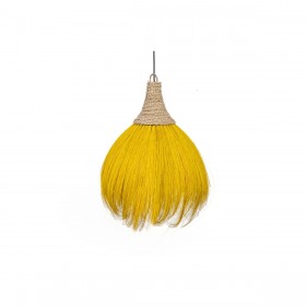Lampadario Romimex Giallo E27 220-240 V