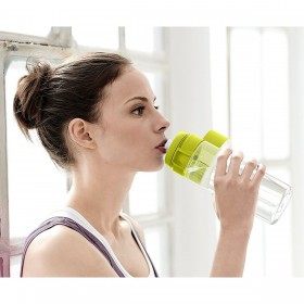 Bottiglia con Filtro di Carbonio Brita Fill&Go Vital 600 ml Verde