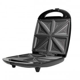 Piastra Grill Elettrica Camry CR 3023 Nero Grigio Argentato 1100 W 1500 W