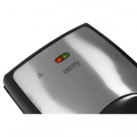 Piastra Grill Elettrica Camry CR 3023 Nero Grigio Argentato 1100 W 1500 W