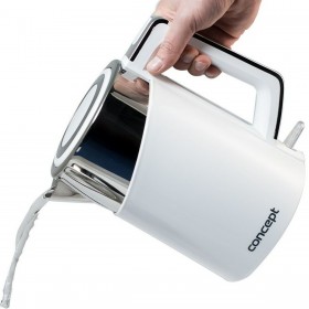 Bollitore Concept RK3170  Bianco plástico,acero inoxidable 2200 W 1,7 L