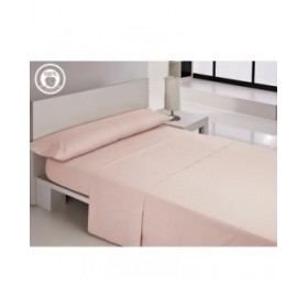 Set di Lenzuola Hosteline IRIS PREMIUM Rosa Matrimoniale