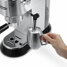 Caffettiera Express a Leva DeLonghi EC 685.M Nero in metallo Argentato Acciaio 1 L 1,1 L