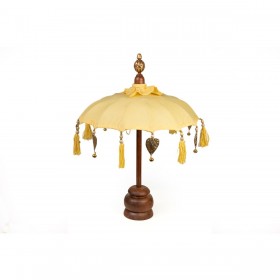 Ombrello decorativo Romimex Giallo 35 x 60 x 35 cm