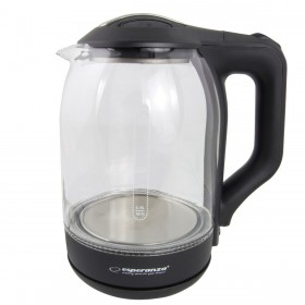 Bollitore Esperanza EKK025K  Nero Multicolore Vetro Plastica 1500 W 1,7 L