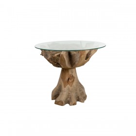 Tavolo aggiuntivo Romimex Naturale 80 x 75 x 80 cm