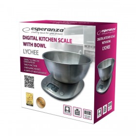 bilancia da cucina Esperanza EKS008 Bianco 5 kg