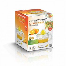 Spremiagrumi Elettrico Esperanza EKJ001Y Giallo Bianco 25 W 700 ml