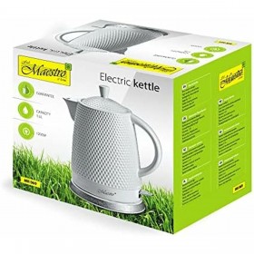 Bollitore Feel Maestro MR-069 Bianco Ceramica 1200 W 1,5 L