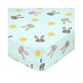 Lenzuolo con angoli HappyFriday MOSHI MOSHI Multicolore 105 x 200 x 32 cm