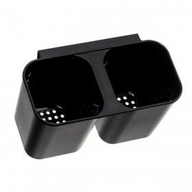Scolapiatti da Lavandino Feel Maestro MR-1024 36,5 x 40 x 15 cm Nero