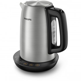 Bollitore Philips HD9359/90 Acciaio inossidabile 2200 W Nero in metallo 1,7 L