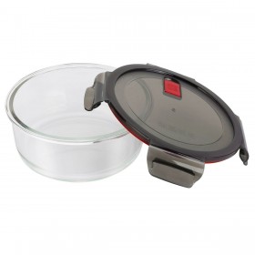 Porta pranzo Zwilling Gusto Trasparente Vetro Plastica 1,3 L Rotondo