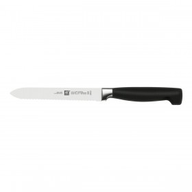 Set di Coltelli da Cucina con Supporto Zwilling 35068-002-0 Nero Acciaio Bambù Acciaio inossidabile Plastica 7 Pezzi